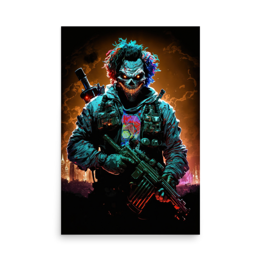 The Hex DeathClown in Vegas Photo paper poster