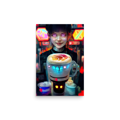 The Hex Barista - Photo paper poster