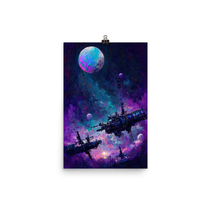 Hexican SkyLab - Photo paper poster