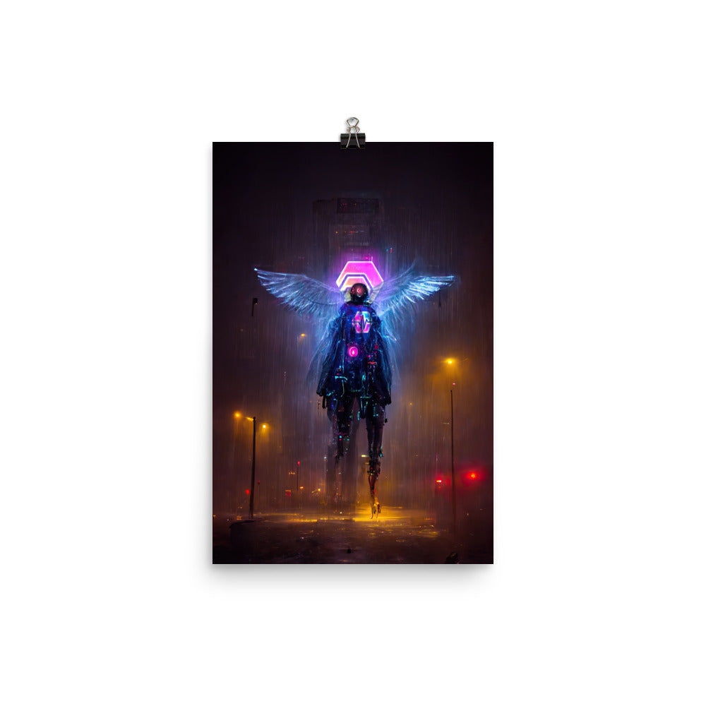 Broken Angel Gabriel - Photo paper poster