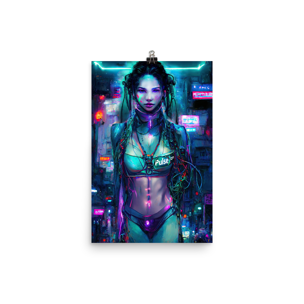 The Cyberpunk Android - Photo paper poster