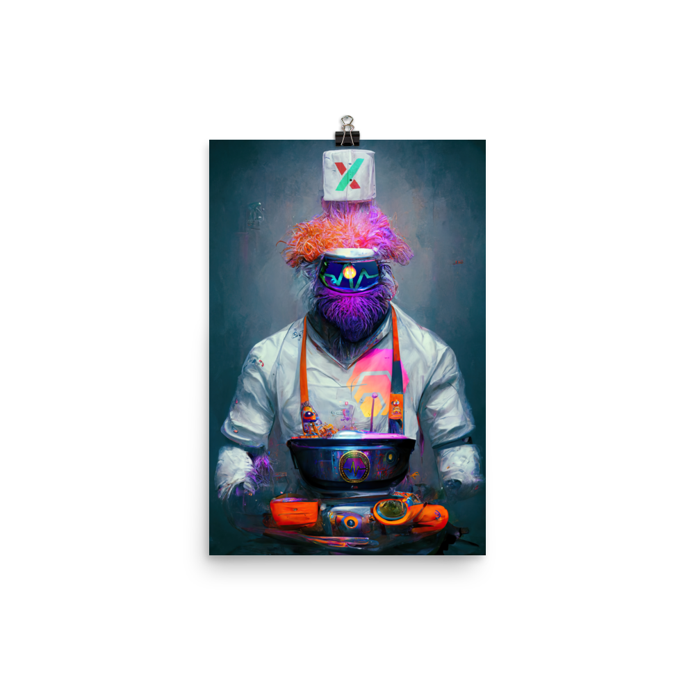 The Hex Swedish Chef - Photo paper poster