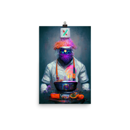 The Hex Swedish Chef - Photo paper poster