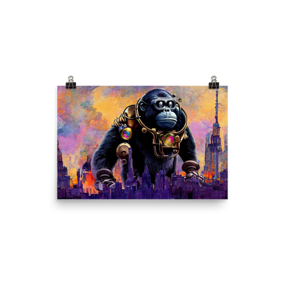 King Hex Kong - Photo paper poster