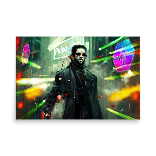 The Hexican in the Matrix - Photo paper poster