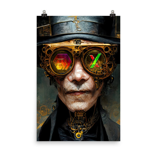 LordThrash with Eyes for Hex - Photo paper poster