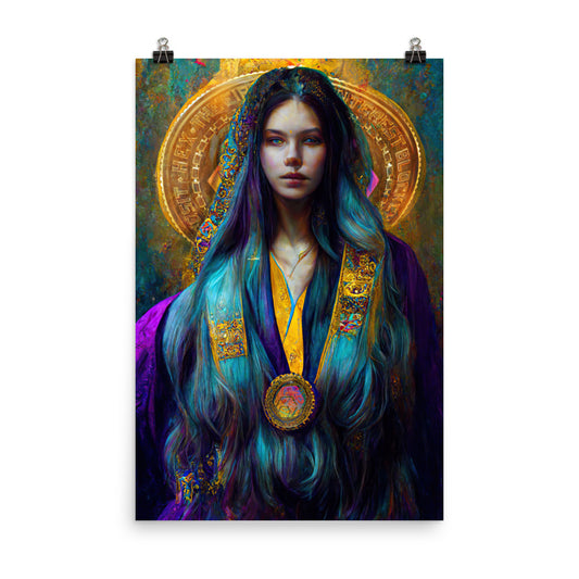 Lady of the Hex - Photo paper poster