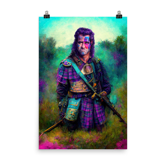 Mel Gibson of the PulseChain - Photo paper poster
