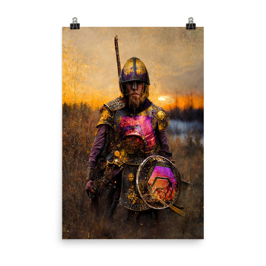 Viking of Hex - Photo paper poster