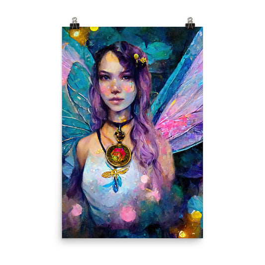 Hex-Staker Fairy - Photo paper poster