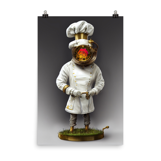 The Little Hex Chef - Photo paper poster
