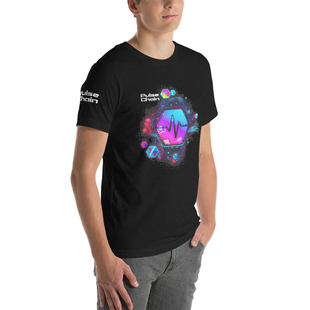 PulseChain Magical Hexagon Unisex t-shirt